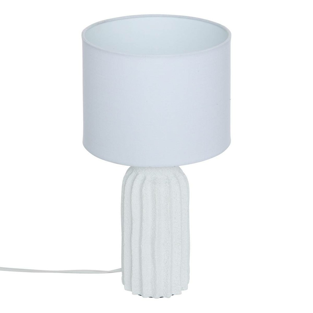 Lampe à poser fernan blanc h36cm