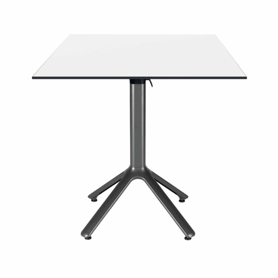 Restootab - table pliable nemo pour intérieur/extérieur blanc 70x70