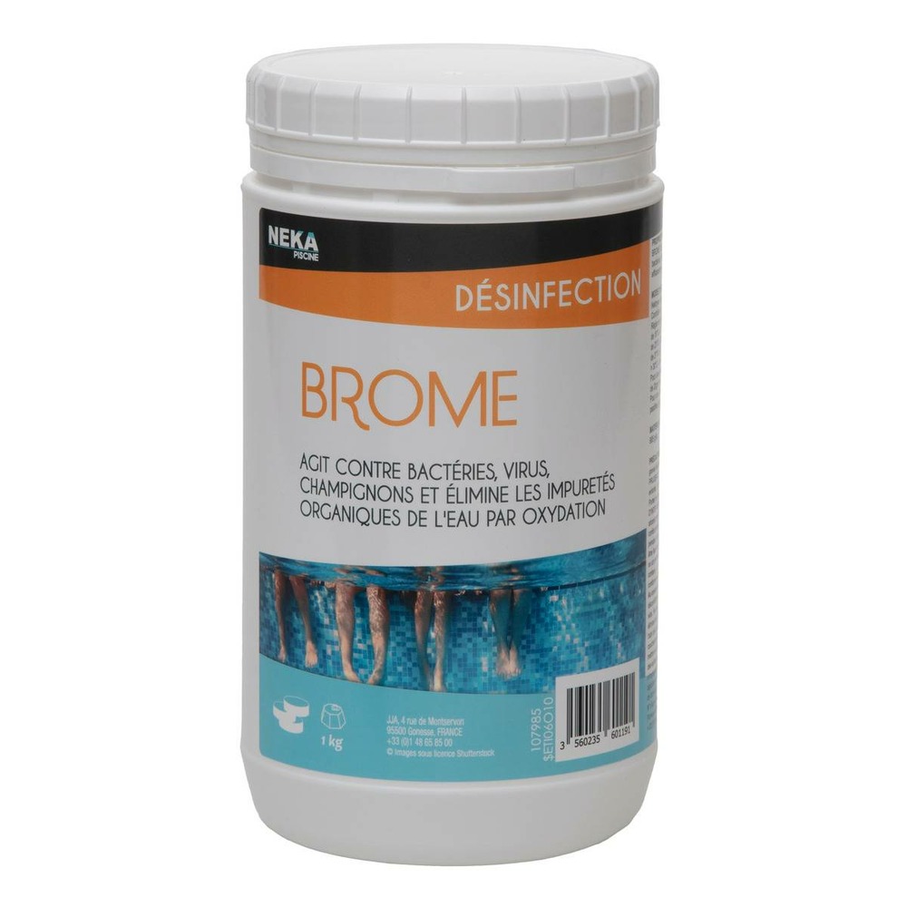 Pastille de brome 20 g