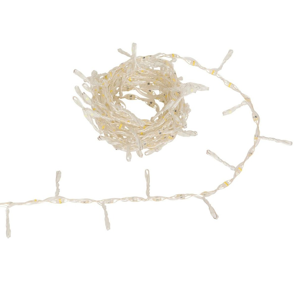 Guirlande lumineuse extérieure 300 led duo blanc chaud blanc chaud l.4m cuivre