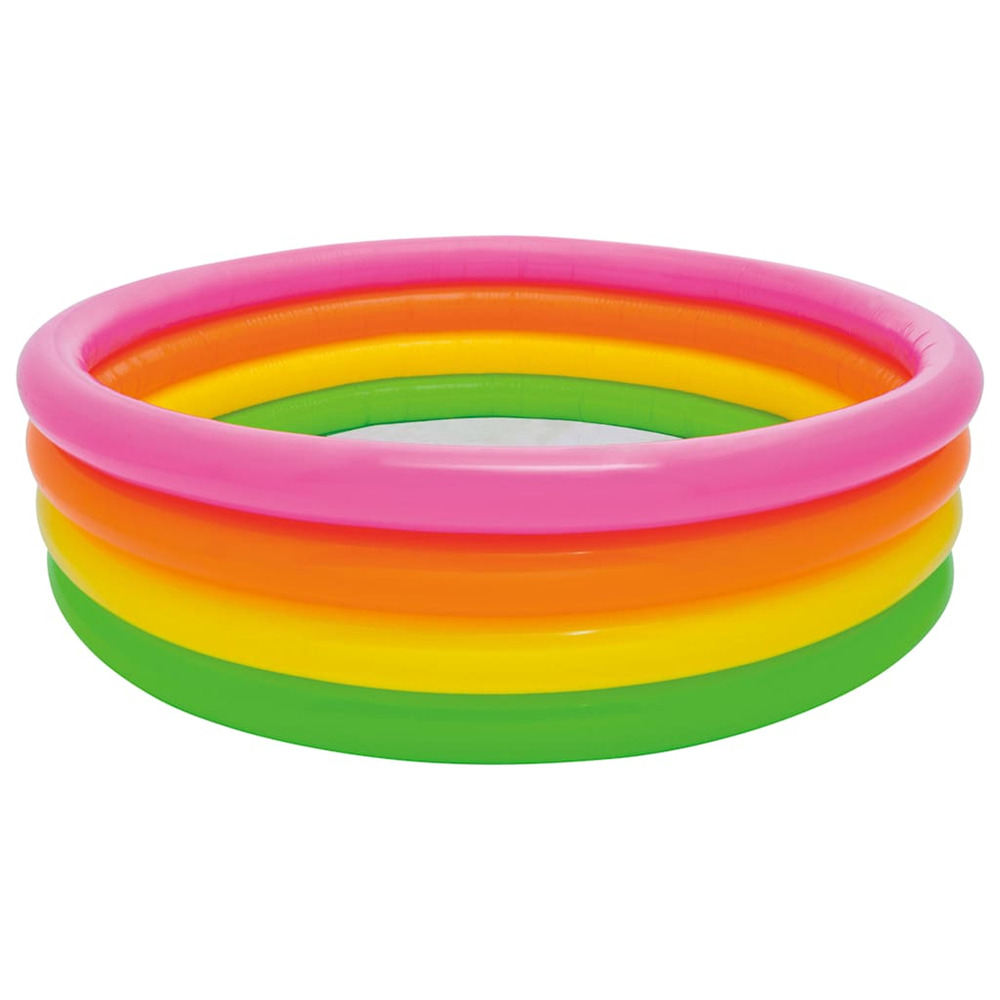 Piscine gonflable sunset 4 anneaux 168x46 cm