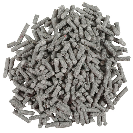 Litière éco conçue en papier recyclé purecat 5 litres