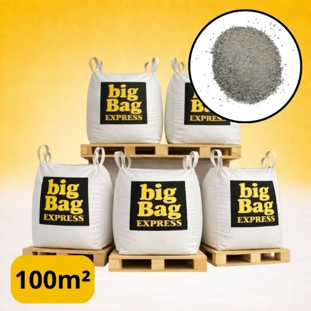 Pack 5 x big bag de +/- 1,5t ≃ 100m² sable stabilisé gris pour terrain de pétanque ø 0/6 mm - livraison premium