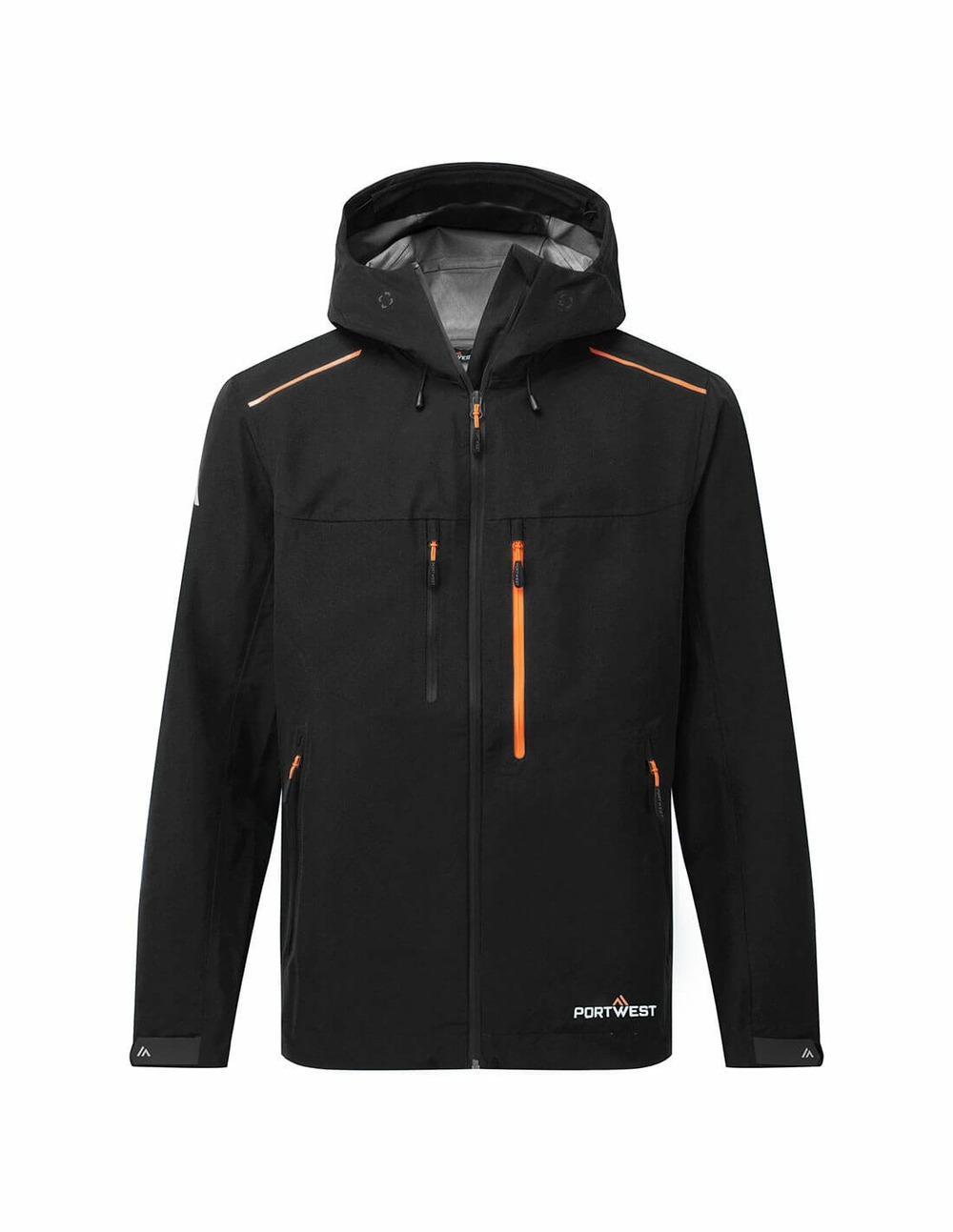 Veste de pluie shell - l - noir - portwest