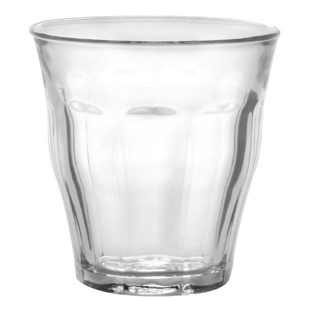 Gobelets en verre picardie 250 ml - lot de 6 - duralex