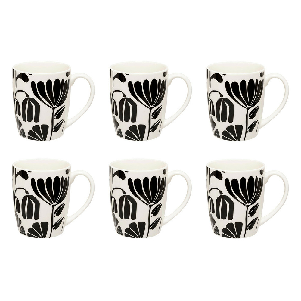Lot de 6 mugs 