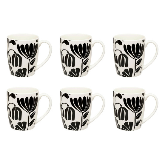 Lot de 6 mugs