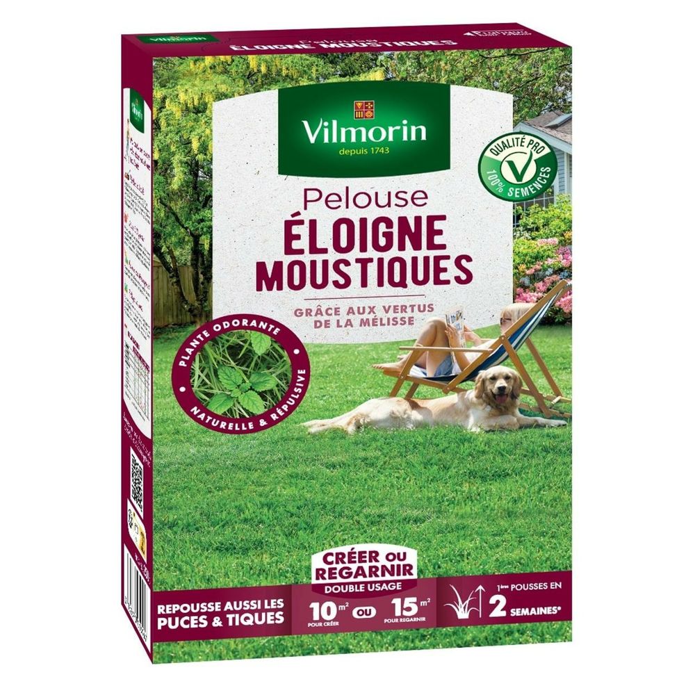 Pelouse éloigne moustiques - 250 g