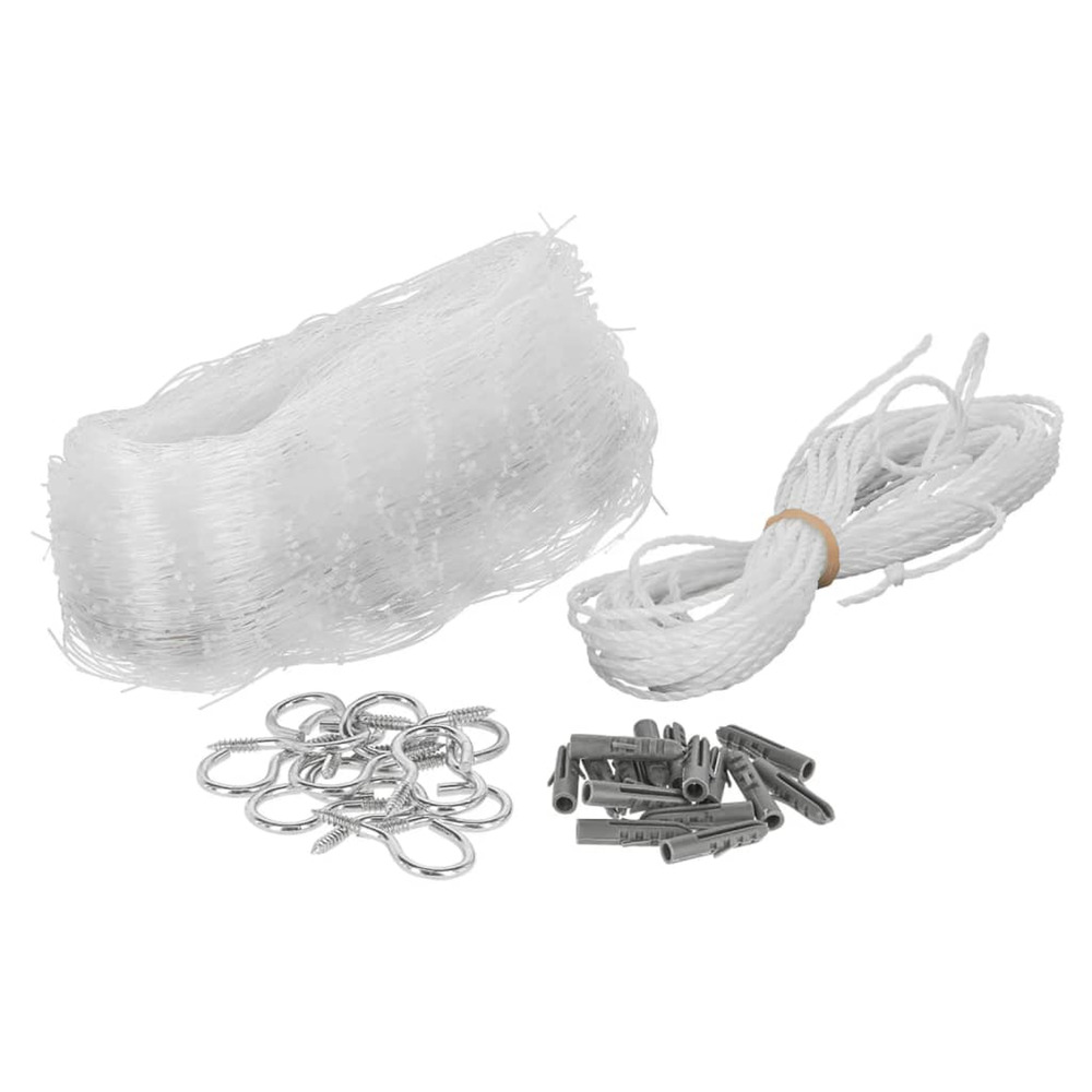 Filet de protection pour chat 6x3 m transparent