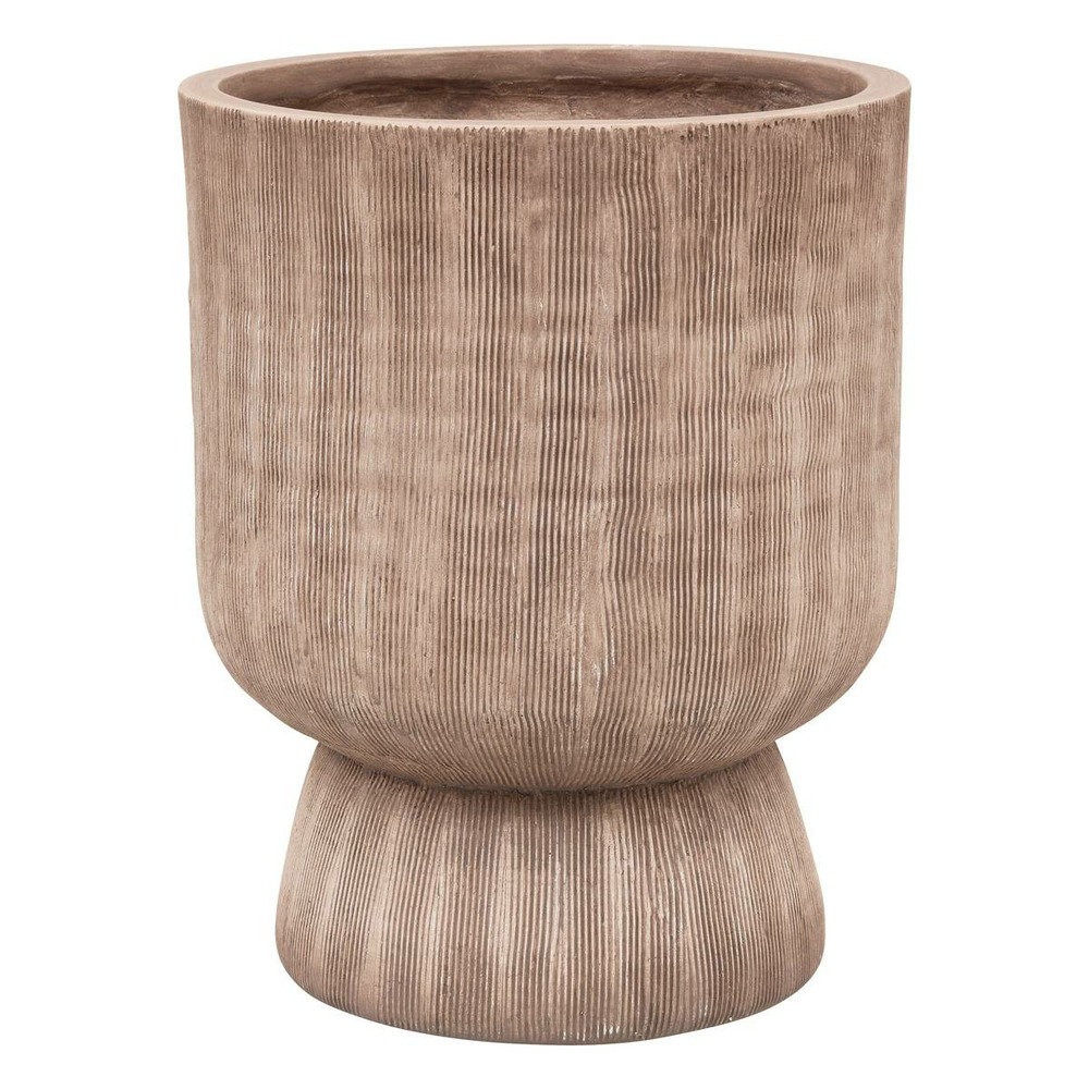 Cache-pot romia marron 30x30cm