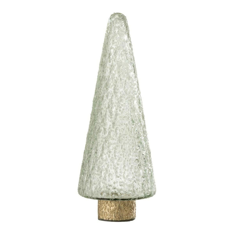 Sapin de noël déco en verre 