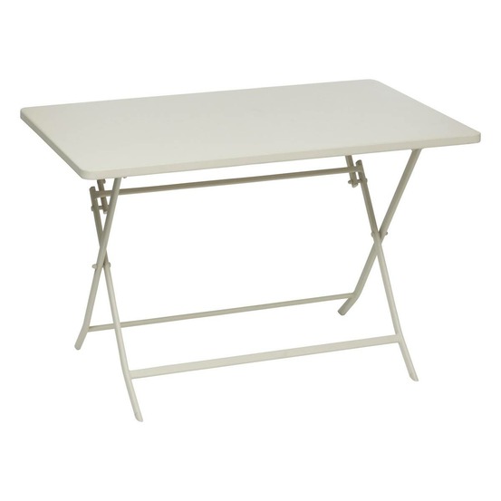 Table de jardin pliante rectangulaire