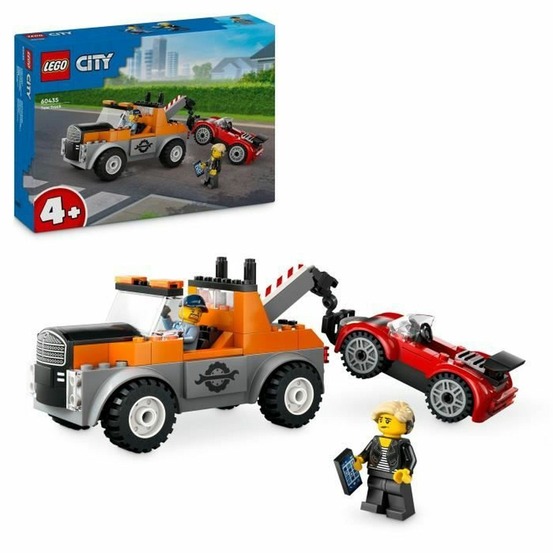 Lego city la dépanneuse et la voiture de sport