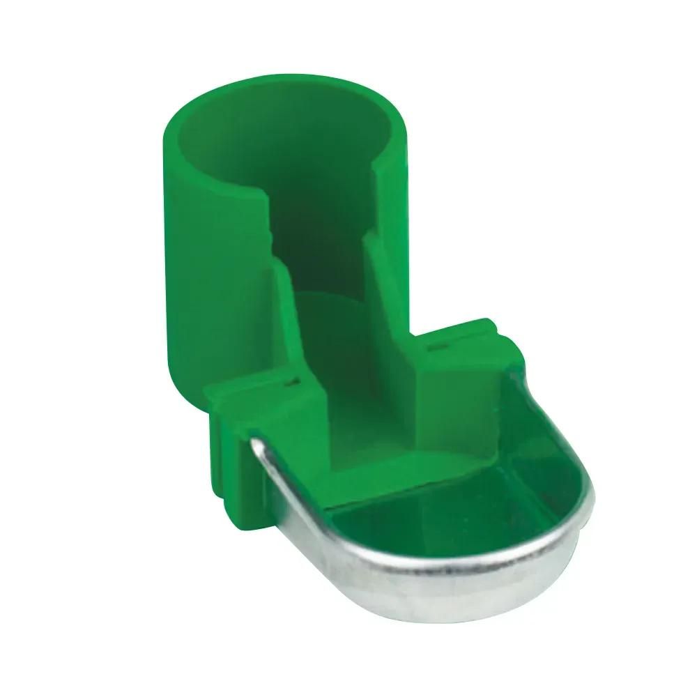 Sabot abreuvoir porte-bouteille de cage vert - gaun