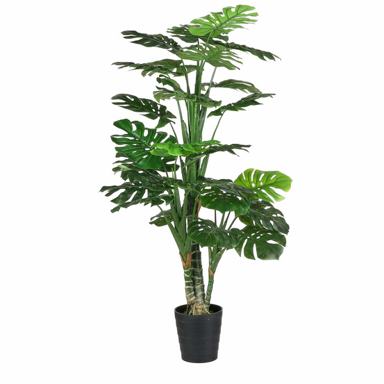 Mica decorations plante artificielle monstera - h160 x ø80 cm - vert