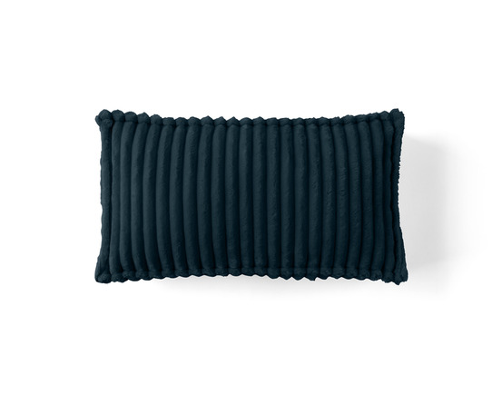 Stella - coussin - en velours côtelé grosses côtes - 32x57 cm