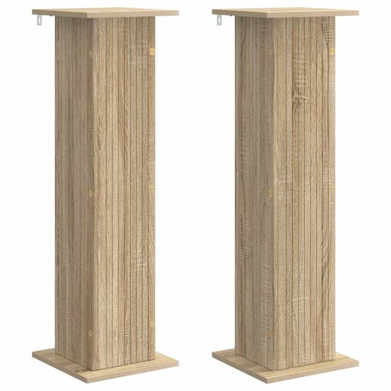 Support de plante 2 pc chêne sonoma 30,5 x 30 x 100,5 cm