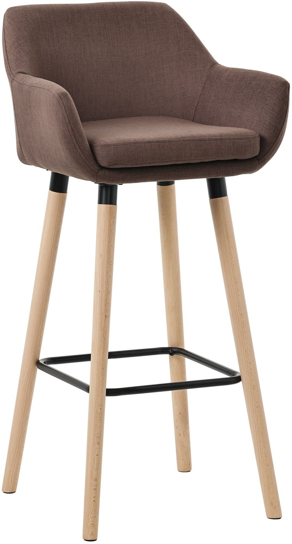 Tabouret de bar grant tissu