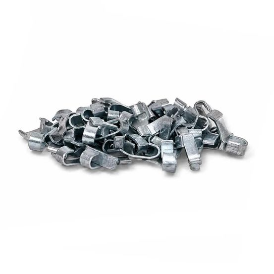 Crochets zinc-aluminium pour cage