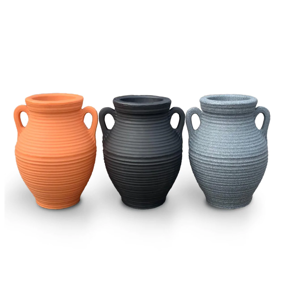 Prestige water - athene jardinière noir de 35 litres