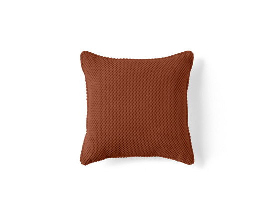 Topaze - coussin - velours texturé - 40x40 cm