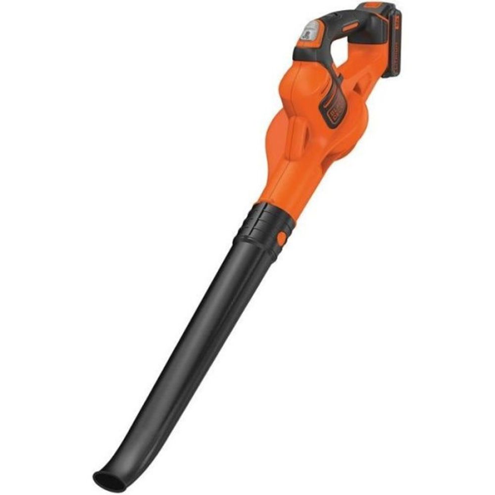 Souffleur de feuilles black+decker gwc1820pc - 18v sans batterie ni chargeur