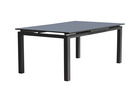 Alu-miami - table de jardin 10 places en aluminium anthracite