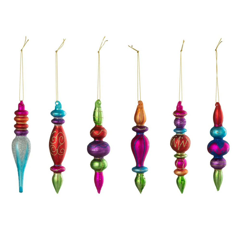 Lot de 6 sujets de noël 