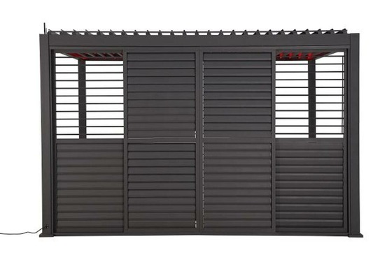 Persienne coulissante pour pergola bioclimatique