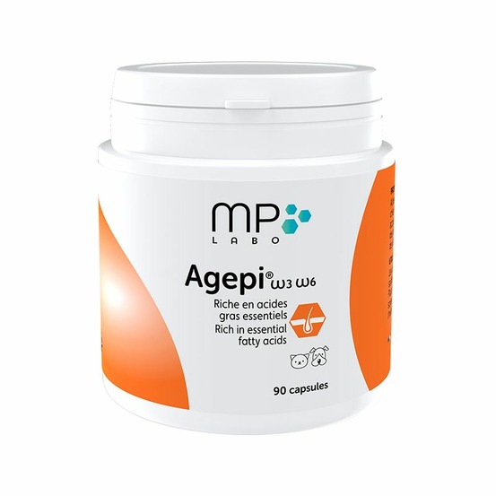 Agepi omega 3 et 6 - pelage - mp labo 90 comprimés