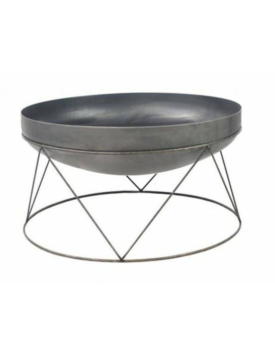 Brasero de jardin zinga 60 cm en acier