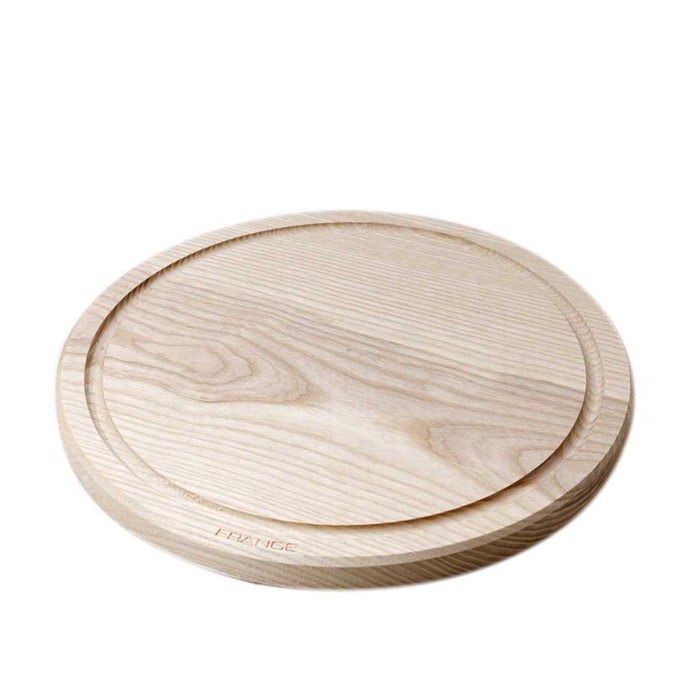 Planche bois rigole ø 30cm ep. 2 cm - matériel chr pro