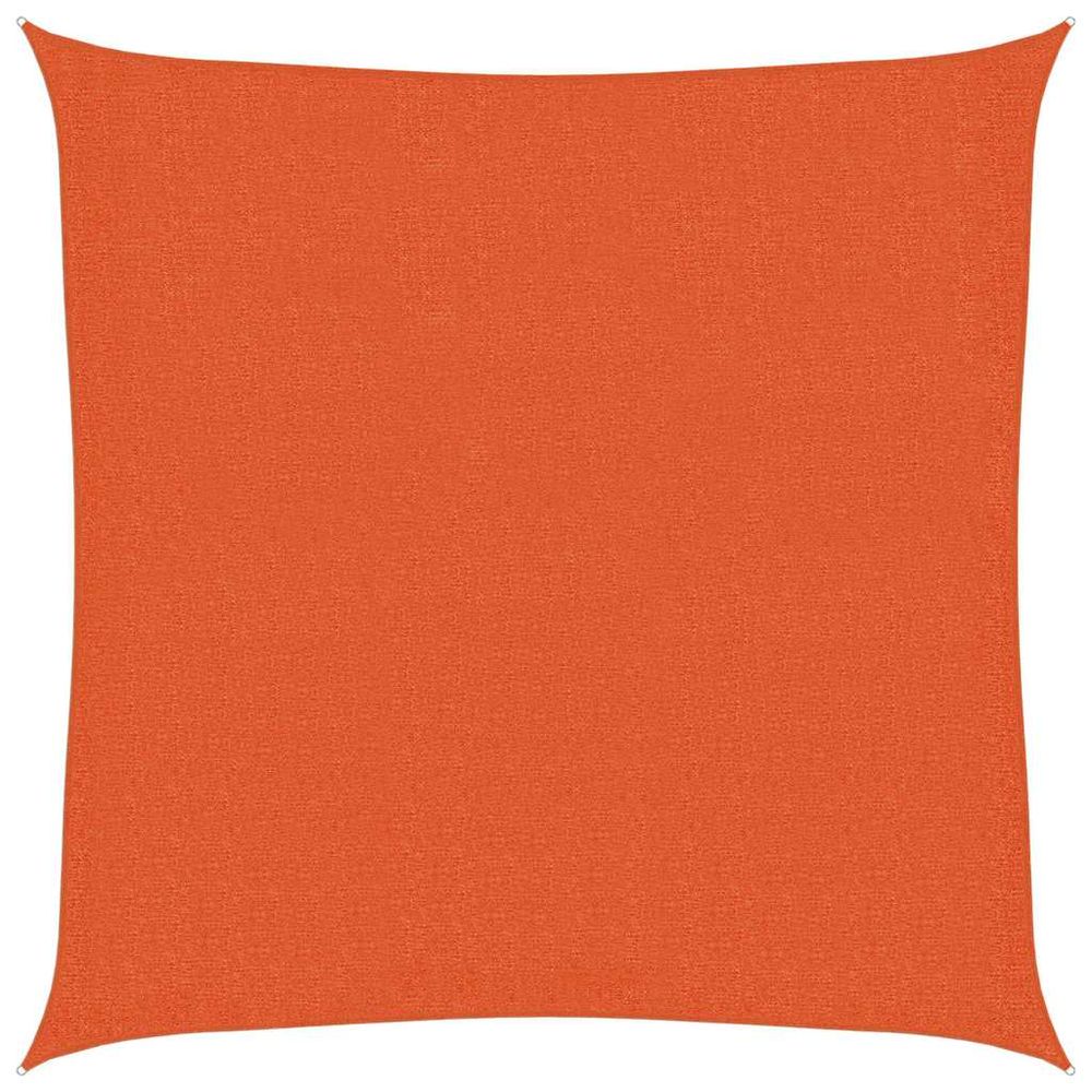 Voile d'ombrage 160 g/m² orange 3x3 m pehd