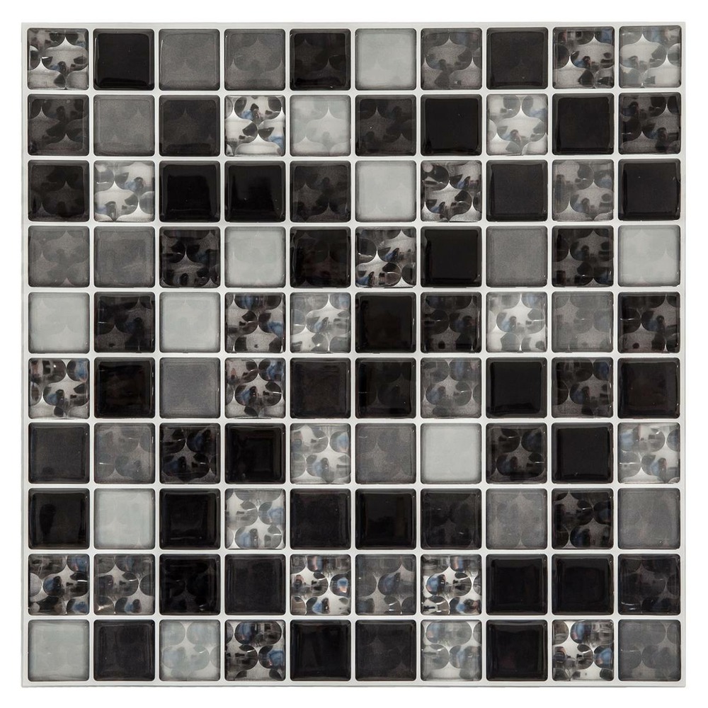 Lot de 2 stickers - carrelage - 26x26 cm