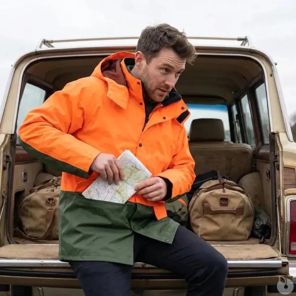 Parka francital saugues 4 poches anti-pluie classe 3/3