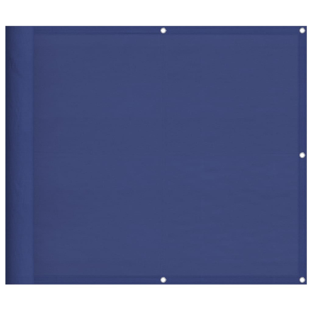 Écran de balcon bleu 90x800 cm 100% polyester oxford