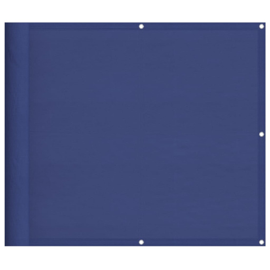 Écran de balcon bleu 90x800 cm 100% polyester oxford