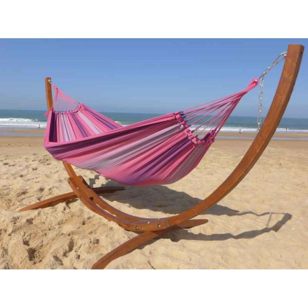 Hamac sur pied latino xl 3 rosas