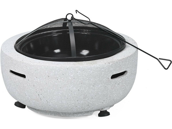 Brasero barbecue en pierre