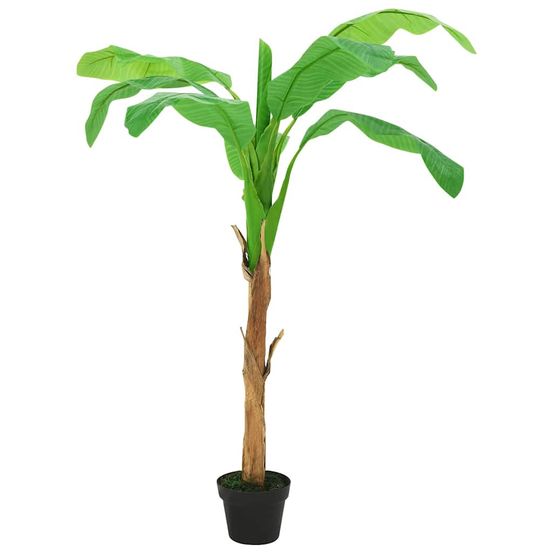 Bananier artificiel avec pot 180 cm vert