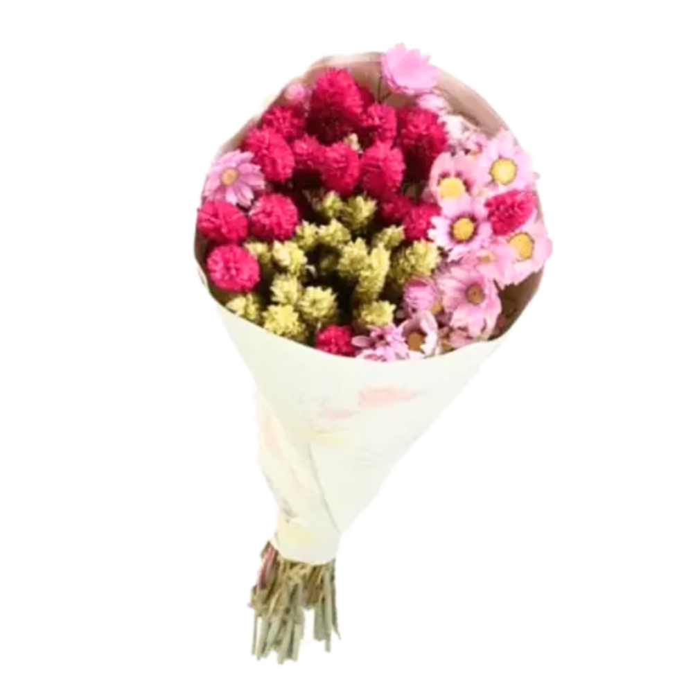 Bouquet de fleurs séchées dinky pink 50 cm
