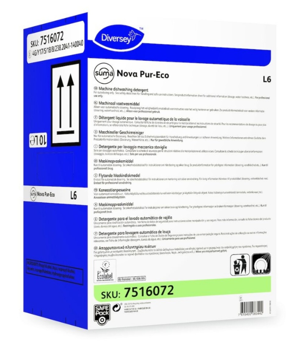 Détergent cartouche de 10l - diversey