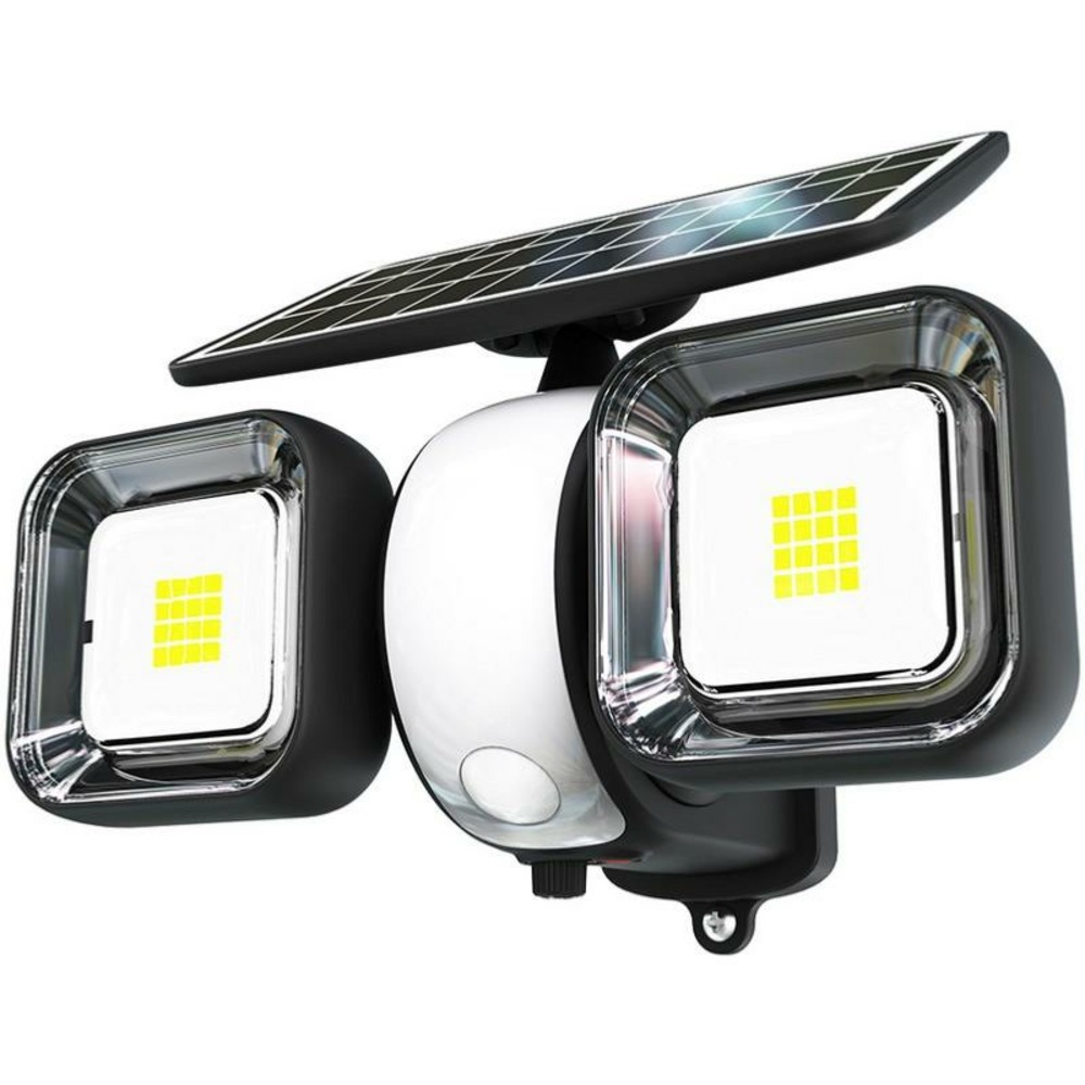 Projecteur solaire sécurité duo compact 3 modes intelligents