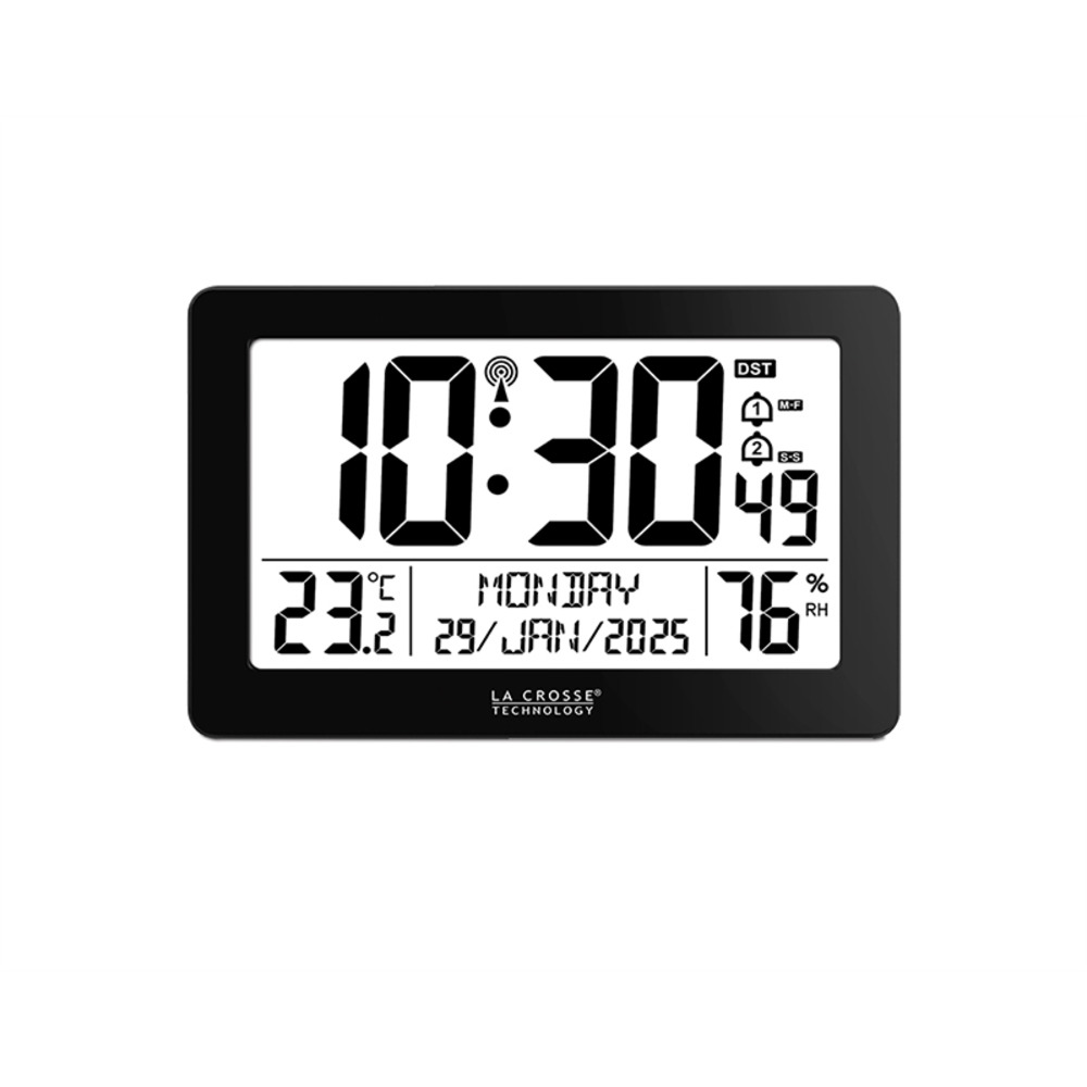 Horloge murale ws8008 noir