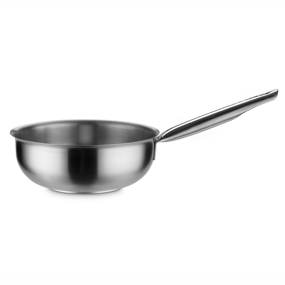 Casserole bombée en inox ø 20 à 24 cm - pujadas