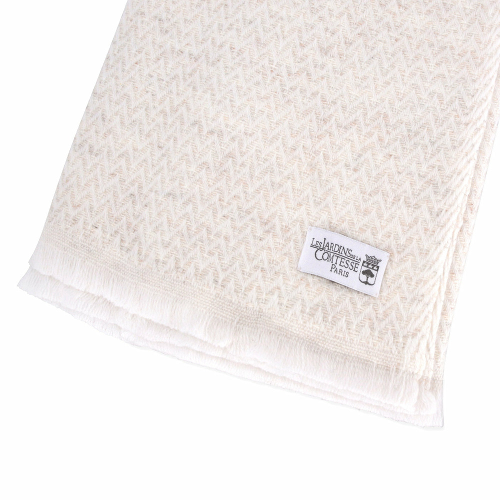 Etole / pashmina femme beige amande