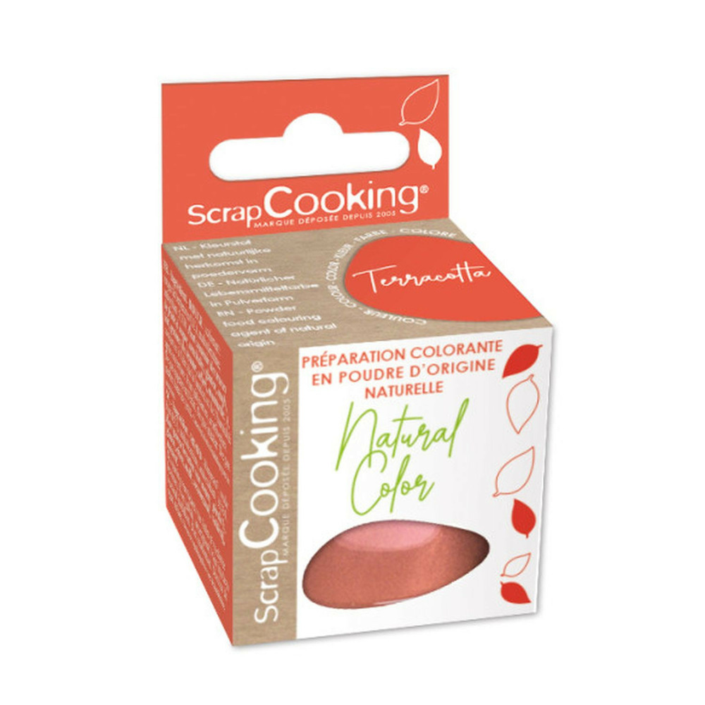 Colorant d'origine naturelle - terracotta 10 g
