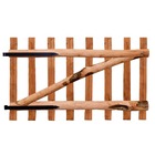 Portillon de clôture bois de noisetier imprégné 100x60 cm