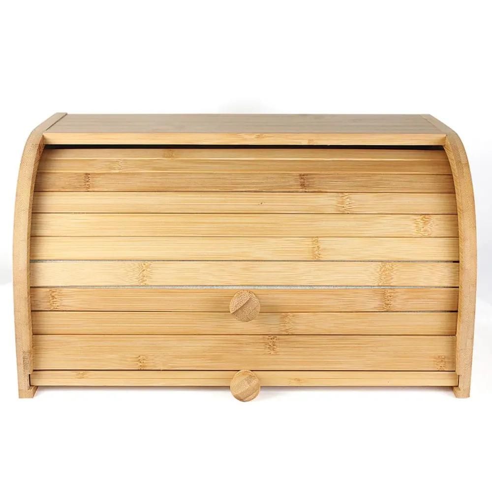 Boîte à pain keep & cut en bois imputrescible - planche à découper intégrée