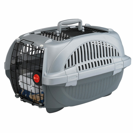 Porte-chiens chats voyage toit ouvrant ferplast atlas deluxe open
